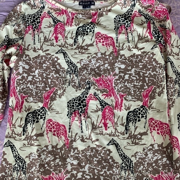 Melly M Giraffe Print Top - Picture 11 of 11